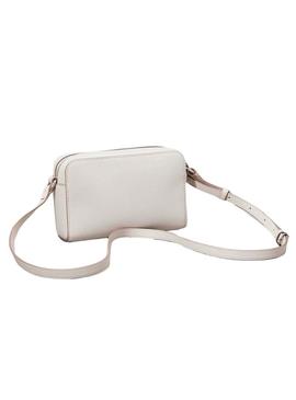 Bolsa Calvin Klein Jeans Sculpted Camera branca para mulher