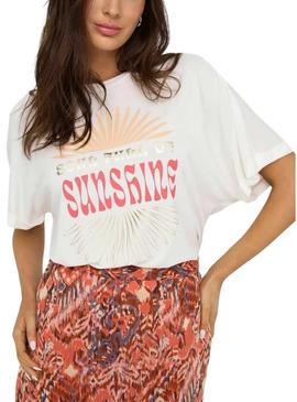 Camisa Only Free branca para mulher