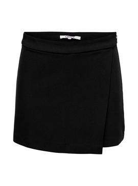 Saia-calça Only Nemy preta para mulher