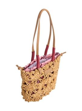 Bolsa Pepe Jeans Gina Sunrise bege para mulher