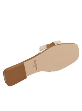 Sandálias Pepe Jeans Frida soft dourado para mulher