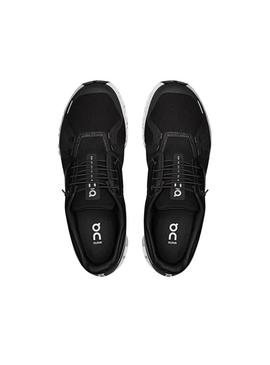Ténis On Running Cloud 6 Preto e Branco para Homem