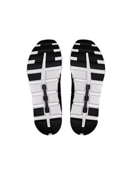 Ténis On Running Cloud 6 Preto e Branco para Homem