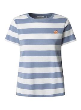 Blusa Pepe Jeans Jinx azul para mulheres