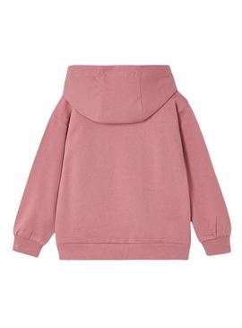 Moletom Mayoral bordado rosa para menina