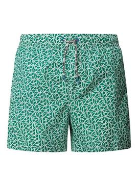 Calção Pepe Jeans Print verde para homem