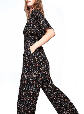 Jumpsuit Pepe Jeans Lilian Flores Para Mulher