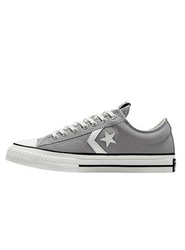 Sapatilhas Converse Star Player 76 Premium Canvas cinza para homem.
