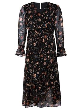 Vestido Pepe Jeans Anette Flores para Mulher