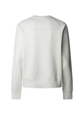Moletom Pepe Jeans Velly Branco para mulher