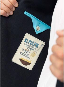 Americana El Pulpo marinho para homem