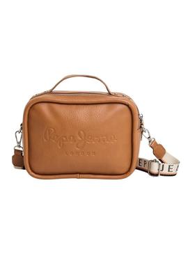 Bolsa Pepe Jeans Bassy Main cámel para mujer