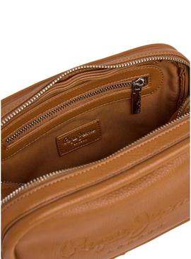 Bolsa Pepe Jeans Bassy Main cámel para mujer