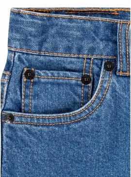 Short jeans Levis A Line azul para menina