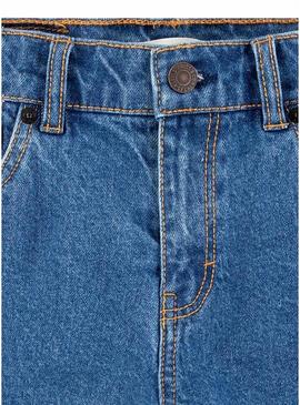 Short jeans Levis A Line azul para menina