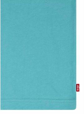 Camiseta Levis Sun azul para criança