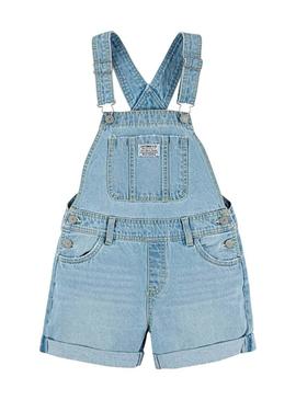Peça apenas a tradução para português disso: Colete jeans curto Levis Classic para menina.
