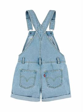 Peça apenas a tradução para português disso: Colete jeans curto Levis Classic para menina.