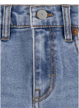 Shorts Levis denim azul para menina
