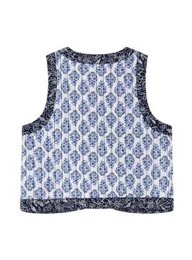Colete Pepe Jeans Patsy azul para menina