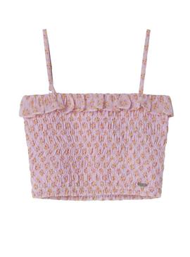Top Pepe Jeans Victoria Rosa para menina