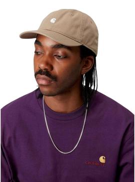 Boné Carhartt Madison Logo bege para homem