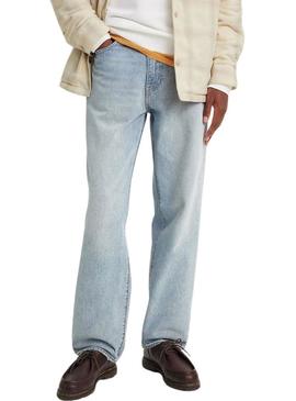 Calça Jeans Levis 568 Loose azul lavado para homem
