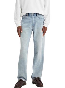 Calça Jeans Levis 568 Loose azul lavado para homem