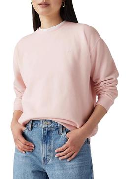 Moletom Levis Everyday rosa para mulher