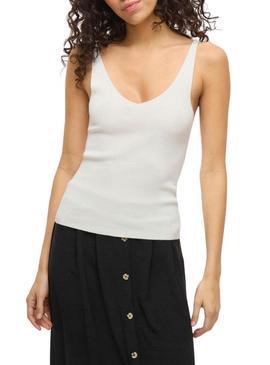 Top Vila Viwennie branco para mulher.