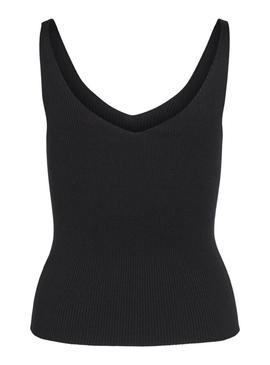 Top Vila Viwennie preto para mulher
