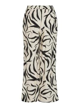 Calça estampada Vila Viclo Loose para mulher.