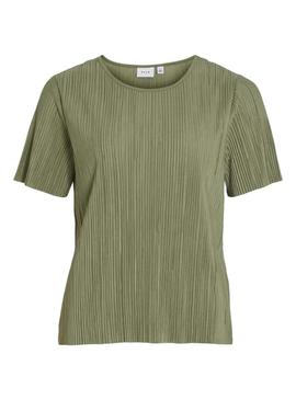 Camiseta verde Vila Viplisa para mulher.