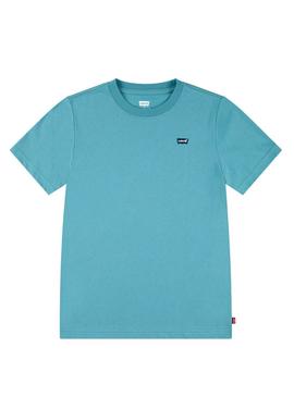 Camiseta levis Batwing Chest Hit azul para niño = Camiseta levis Batwing Chest Hit azul para menino