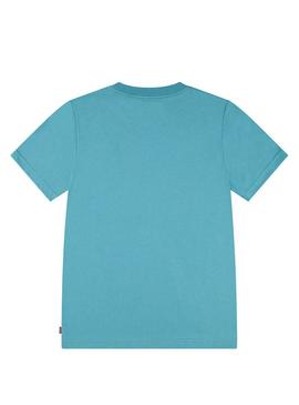 Camiseta levis Batwing Chest Hit azul para niño = Camiseta levis Batwing Chest Hit azul para menino