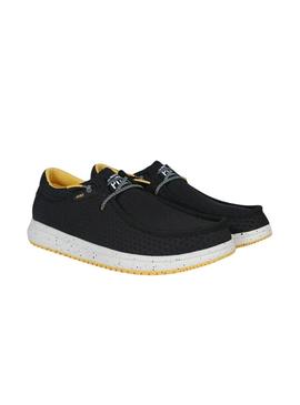 Sapatos Walkin Pitas Hive preto para homem.