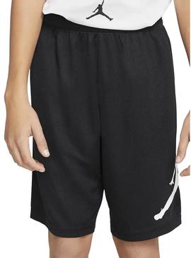 Bermudas Jordan Jumpman preto para criança.