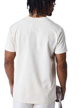 Camiseta Project x Paris Logo creme para homem.