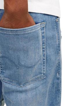 Bermudas Jack and Jones Rick azul para homem.