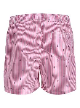 Calção Jack and Jones Fiji vermelho para homem