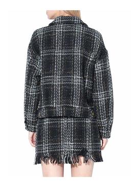 Jaqueta Pepe Jeans Checkie Frames Para Mulher