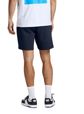   Bermuda Jack and Jones Bradley azul marinho para homem