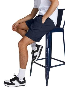   Bermuda Jack and Jones Bradley azul marinho para homem