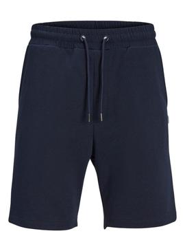   Bermuda Jack and Jones Bradley azul marinho para homem