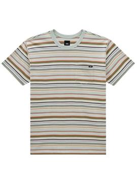 Camisa Vans Cullen listrada multicolor para homem