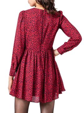 Vestido Pepe Jeans Rosana Vermelho para Mulher