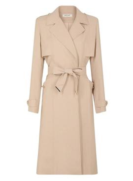 Trench coat Naf Naf Sara bege para mulher