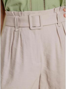 Short Naf Naf Edori bege para mulher.