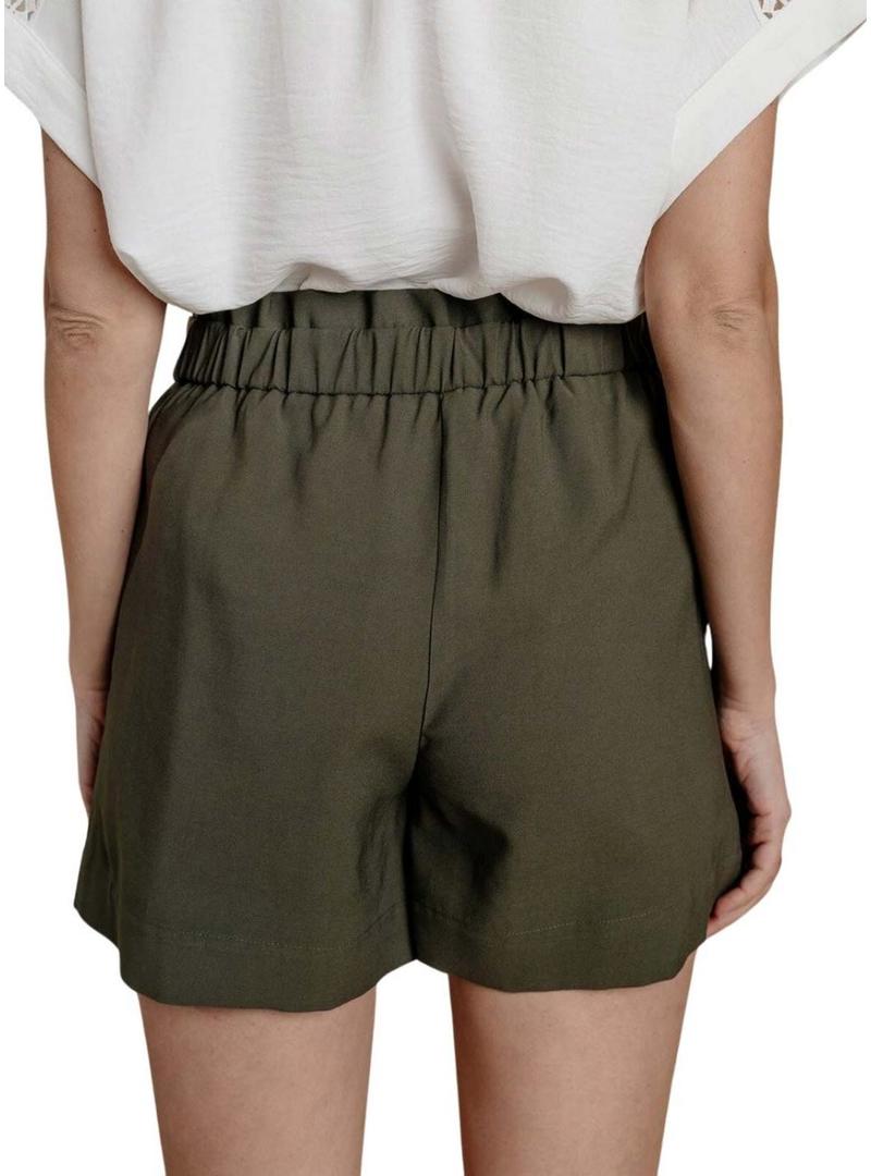 Short Naf Naf Edori verde para mulher