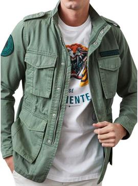 Camisa de campo Altonadock Técnica Verde Para Hombre